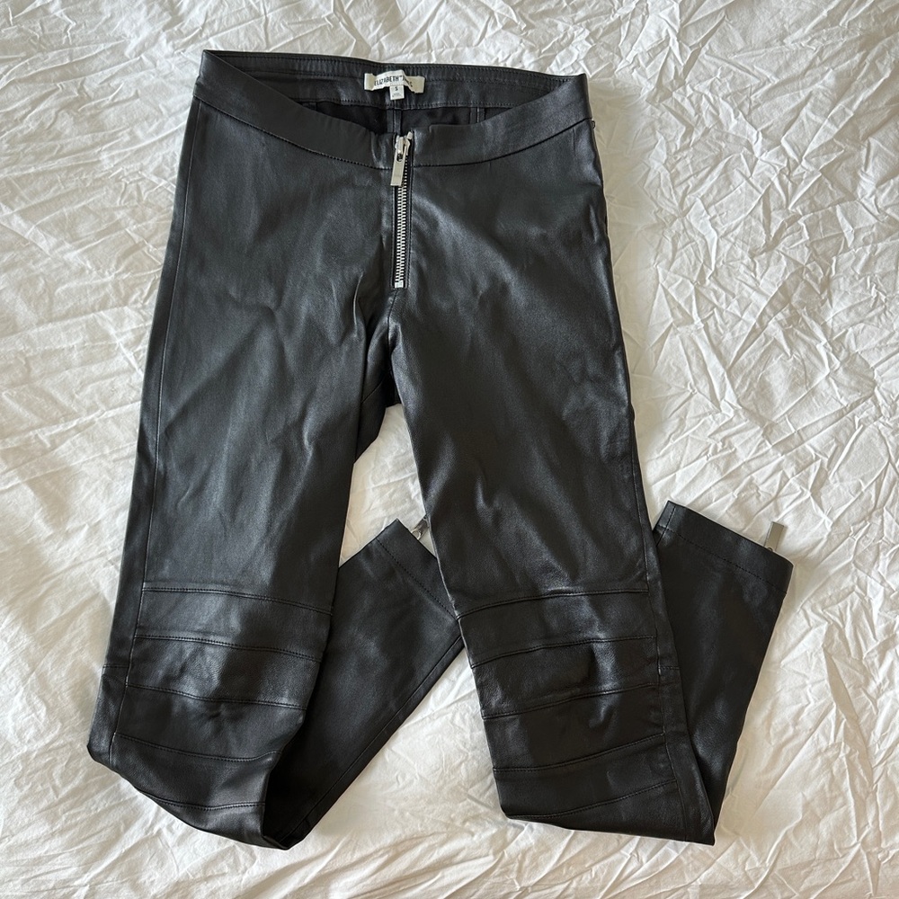 Elizabeth and James Leather Pants